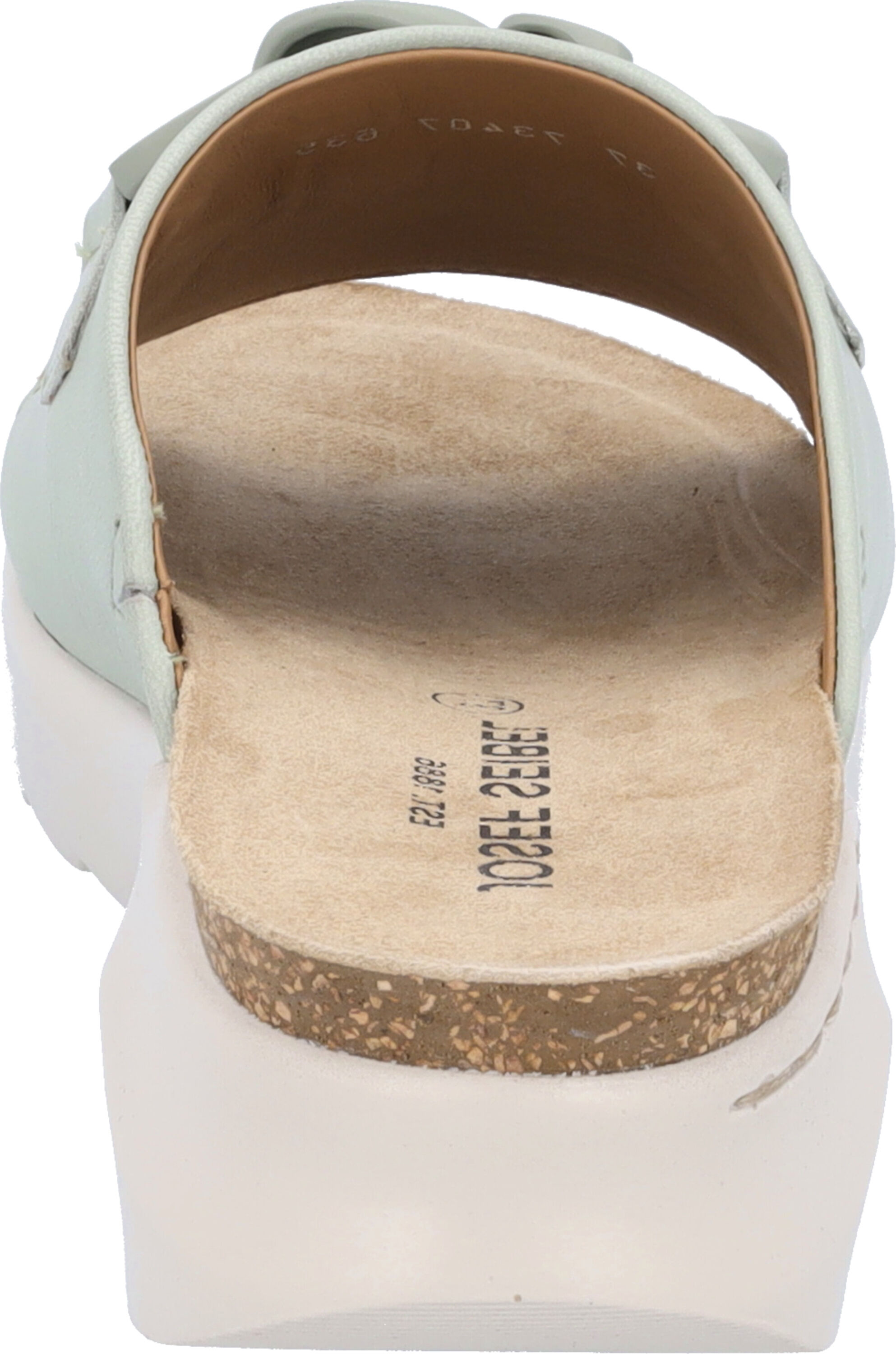 Sandale JOSEF SEIBEL "Celine 07, salvia", Damen, Gr. 39, grün (salvia), Obermaterial: 100% Rindsleder Leather cow., Schuhe Sandale