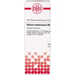 Kalium Arsenicos D 6 20 ML