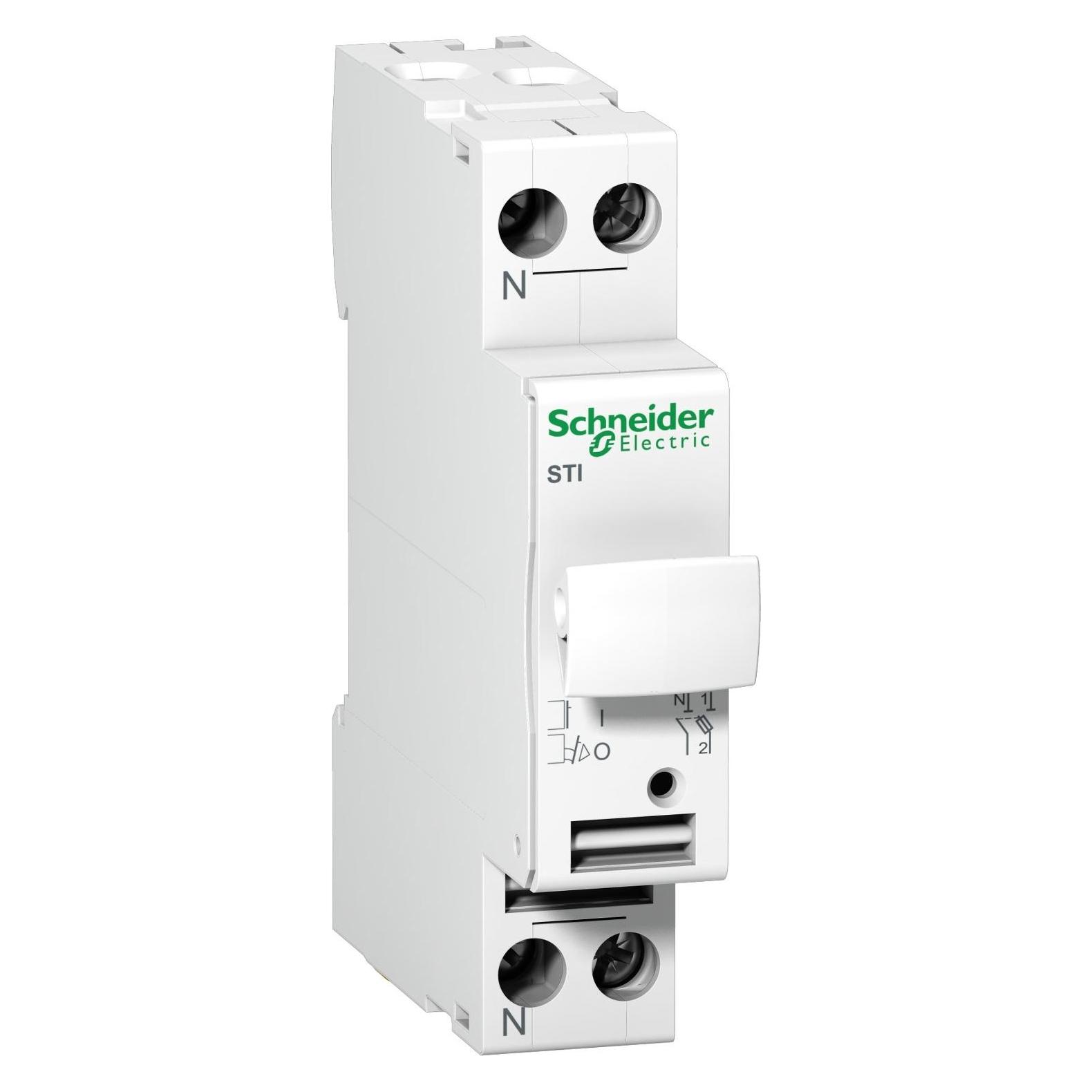 Schneider Electric Acti9 STI - sectionneur fusible à tiroir (10 A) (A9N15646)