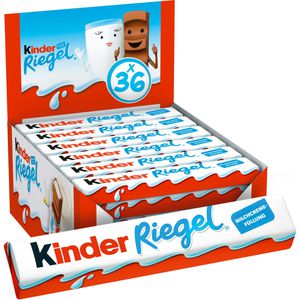 Kinder Schokoriegel Riegel, 756g, je 21g, 36 Riegel