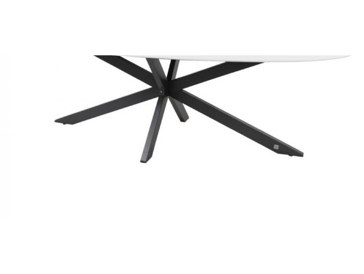 4Seasons Privada Tischgestell oval 221x88 cm Edelstahl