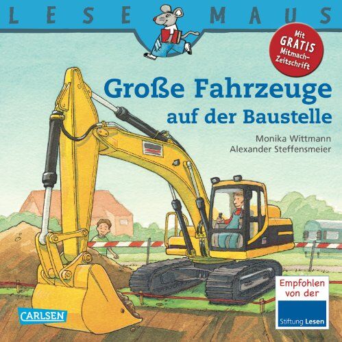 Monika Wittmann - LESEMAUS, Band 40: Große Fahrzeuge auf der Baustelle - Preis vom 09.10.2026 07:28:09 h