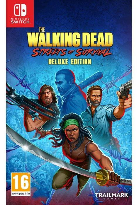 JUST FOR GAMES Nintendo Switch The Walking Dead Streets of Survival Deluxe Editie
