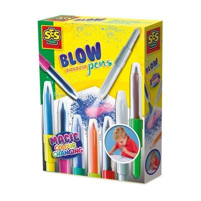 Blow airbrush pens - Magic colour changing