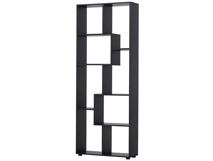 Étagère à livres moderne Homcom, bibliothèque étroite avec 8 étagères, bibliothèque pour salon, chambre, bureau, 70X24X178 cm, noir