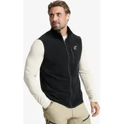 Hiker Fleece Vest Herren Black, Größe:2XL - Herren > Oberteile > Fleece & Midlayers - Schwarz
