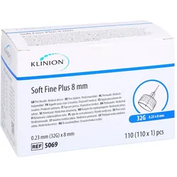 Klinion Soft Fine Plus Pen-Nadeln 8 mm 32 G