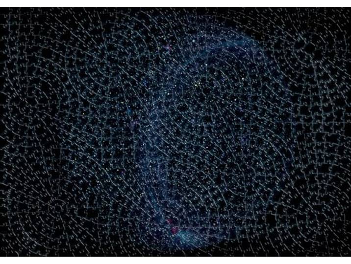 Ravensburger Puzzle 12000240 - Krypt Puzzle Universe Glow - puzzel van 881 stukjes voor volwassenen en kinderen vanaf 14 jaar, monochrome puzzel, moeilijke puzzel