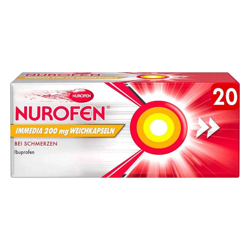 Reckitt Benckiser Deutschland GmbH Nurofen Immedia 200 Mg Weichkapseln 19847070