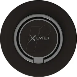 XLAYER 220312 - Magnet-Ladegerät, schwarz, iPhone / Apple Watch