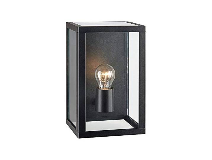Markslojd PELHAM - 1 Licht Außenwand Box Laternenlampe Schwarz IP44, E27