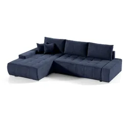 ECKSOFA Jonas 4 Sitzplätze Blau
