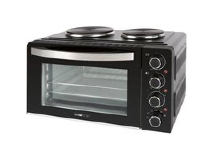 Combiné four - CLATRONIC - KK3786 - 28L - 2 plaques de cuisson - Convection