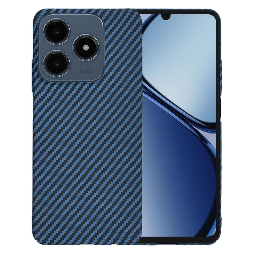 Techsuit - Carbonite FiberShell - Realme C61 / Realme C63 - Cyan (Realme C63) (56360482)