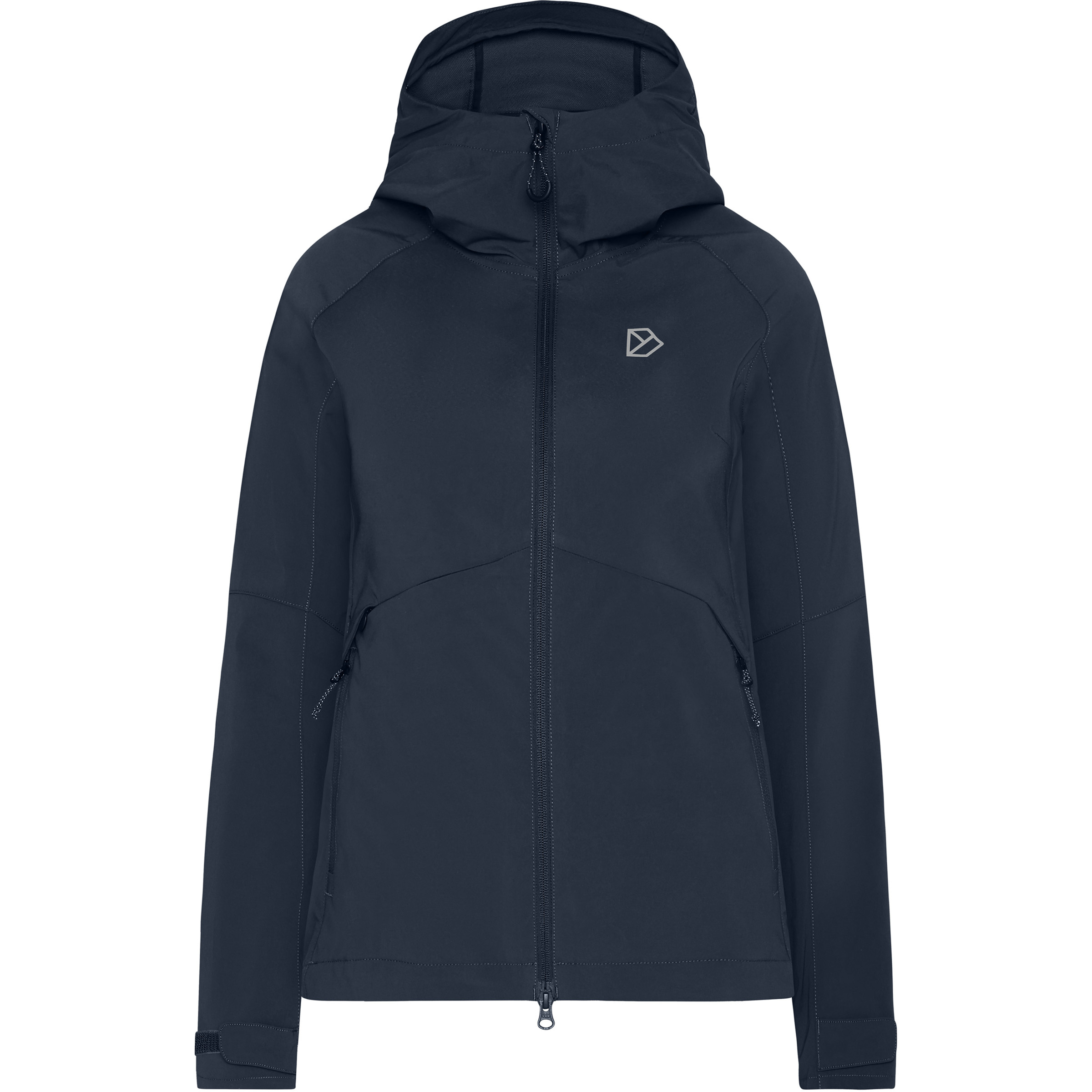 Didriksons Petra 5 Damen Softshelljacke blau Größe XS Trekking Winddicht