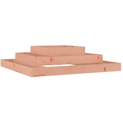 vidaXL Pflanzkübel 110x110x27 cm Massivholz Douglasie