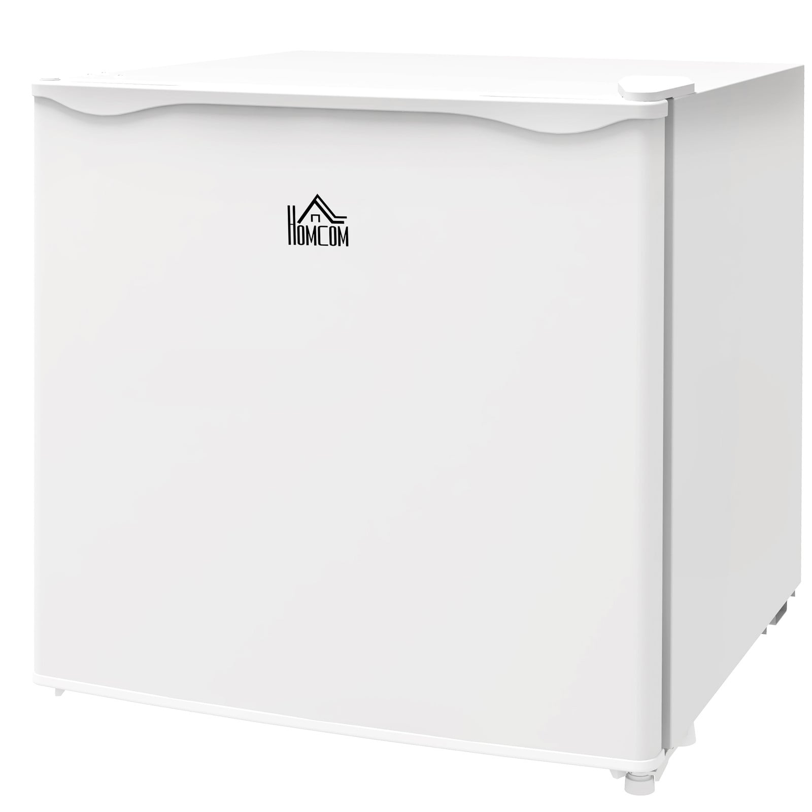 HOMCOM Mini Vriezer 35L Compacte Diepvrieskast met 5-Staps Temperatuurregeling en Verstelbare Pootjes Wit