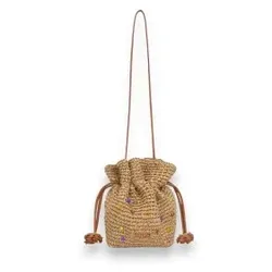 TOUS für Damen. 2002437101 Bombonera S. T Heritage Sommerbast natur (OSFA), Beige, Lässig, Raffia