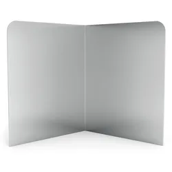MOBINOX-Smooth Porto Peto, um an 350 mm Eckwaschbecken zu befestigen.