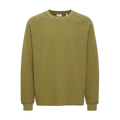 Rundhalspullover SOLID "Rundhalspullover SDMarwin", Herren, Gr. M, grün (olive drab), Obermaterial: 100% Baumwolle CO., Pullover Rundhalspullover