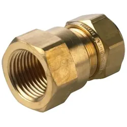 Aalberts, Rohrverbindungstechnik, Overg. 3/4 - 22 MM M/mf. - Kompressions Fittings (Pressverbindung)