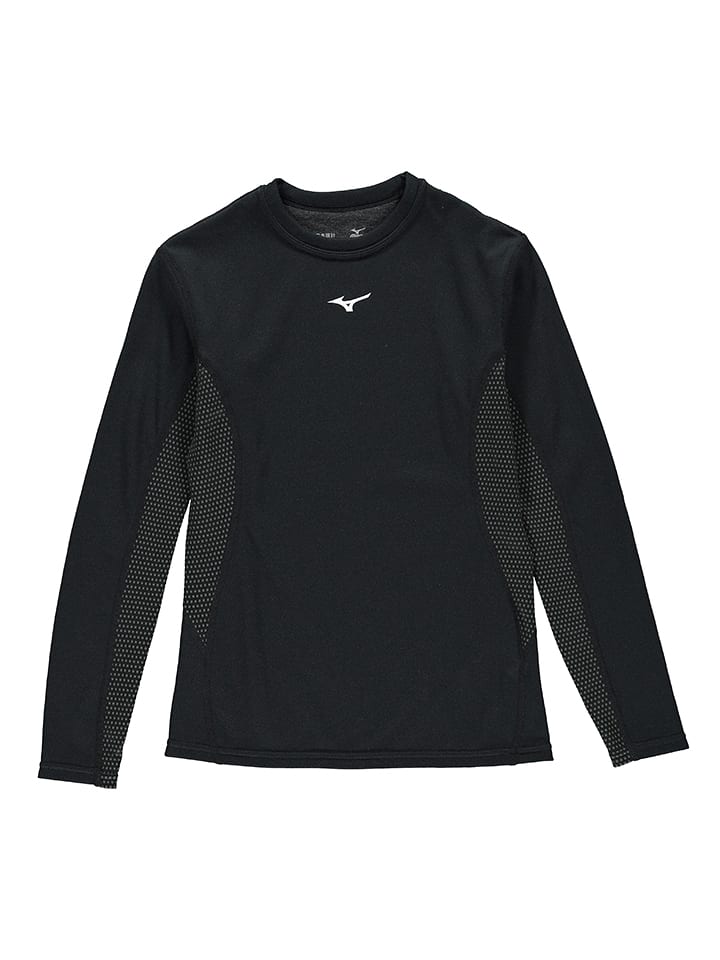 Mizuno Funktionsshirt "Mid Weight" in Schwarz - 128