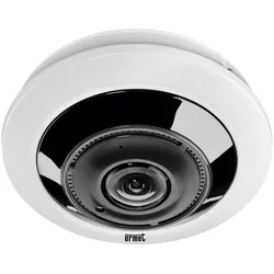Grothe Fisheye-Kamera 12MPX PANORAMA VK 1099/680 (4000 x 3000 Pixels), Netzwerkkamera, Weiss