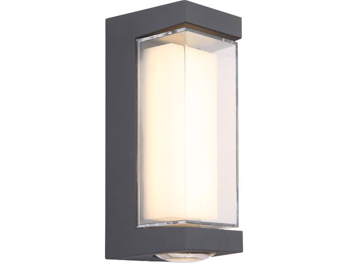 Applique murale extérieure Gris Applique murale LED Spot extérieur Lampe extérieure 34316