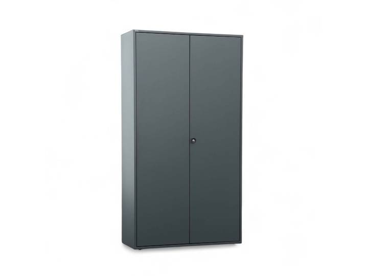 Metallschrank Bigla BM2, 100 cm Anthrazit, mit Schlüssel, Neu