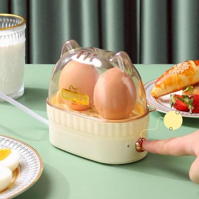 ModernMart Cat Shape Electric Egg Cooker & Automatic Egg Boiler For Quick Healthy Breakfasts green