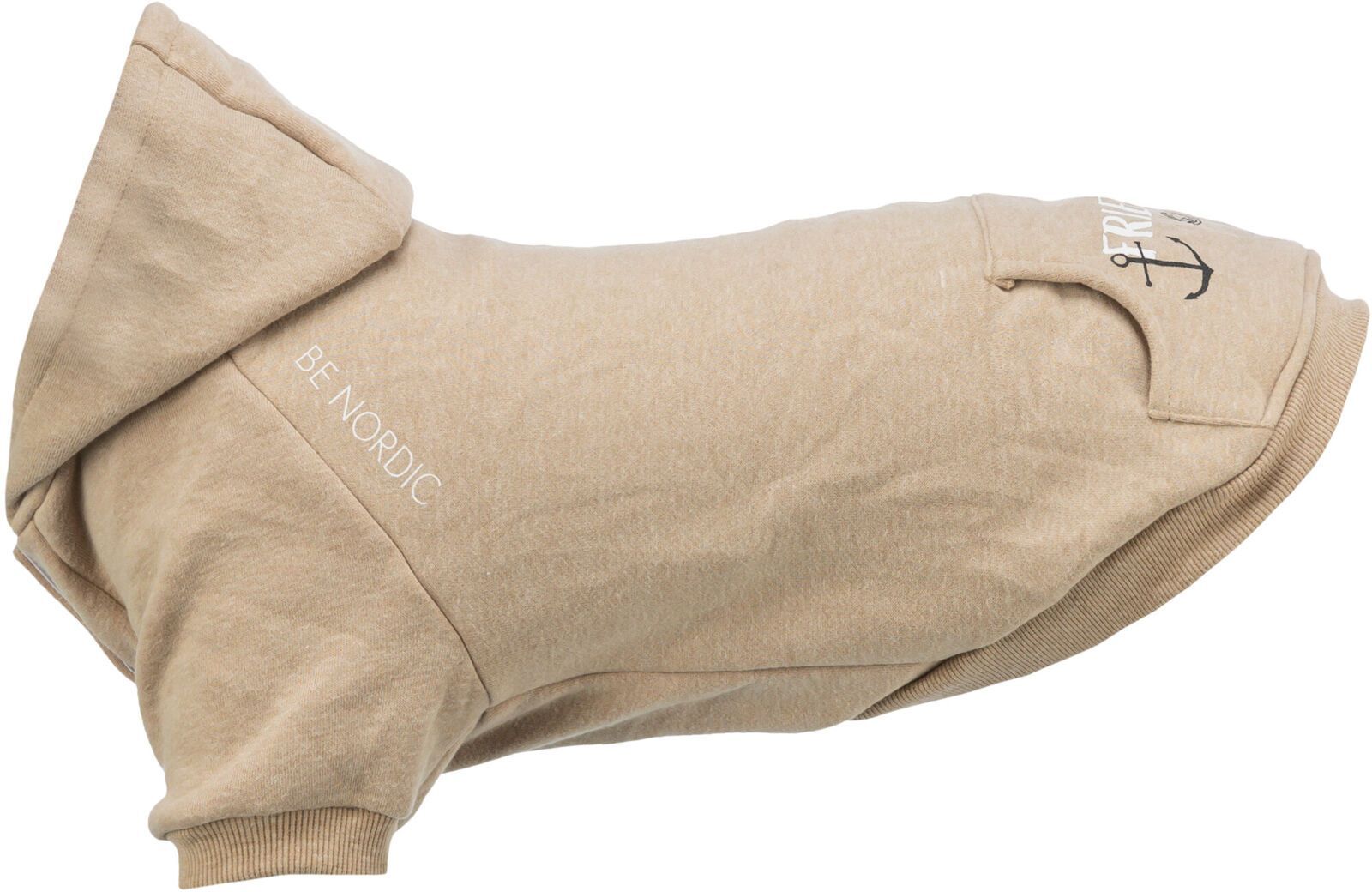 TRIXIE Hundepulli BE NORDIC Hoodie Flensburg 40 cm, sand