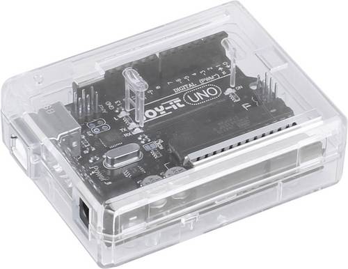 Joy-it ard_UNO-case1 MC-Gehäuse Passend für (Entwicklungskits): Arduino Acryl
