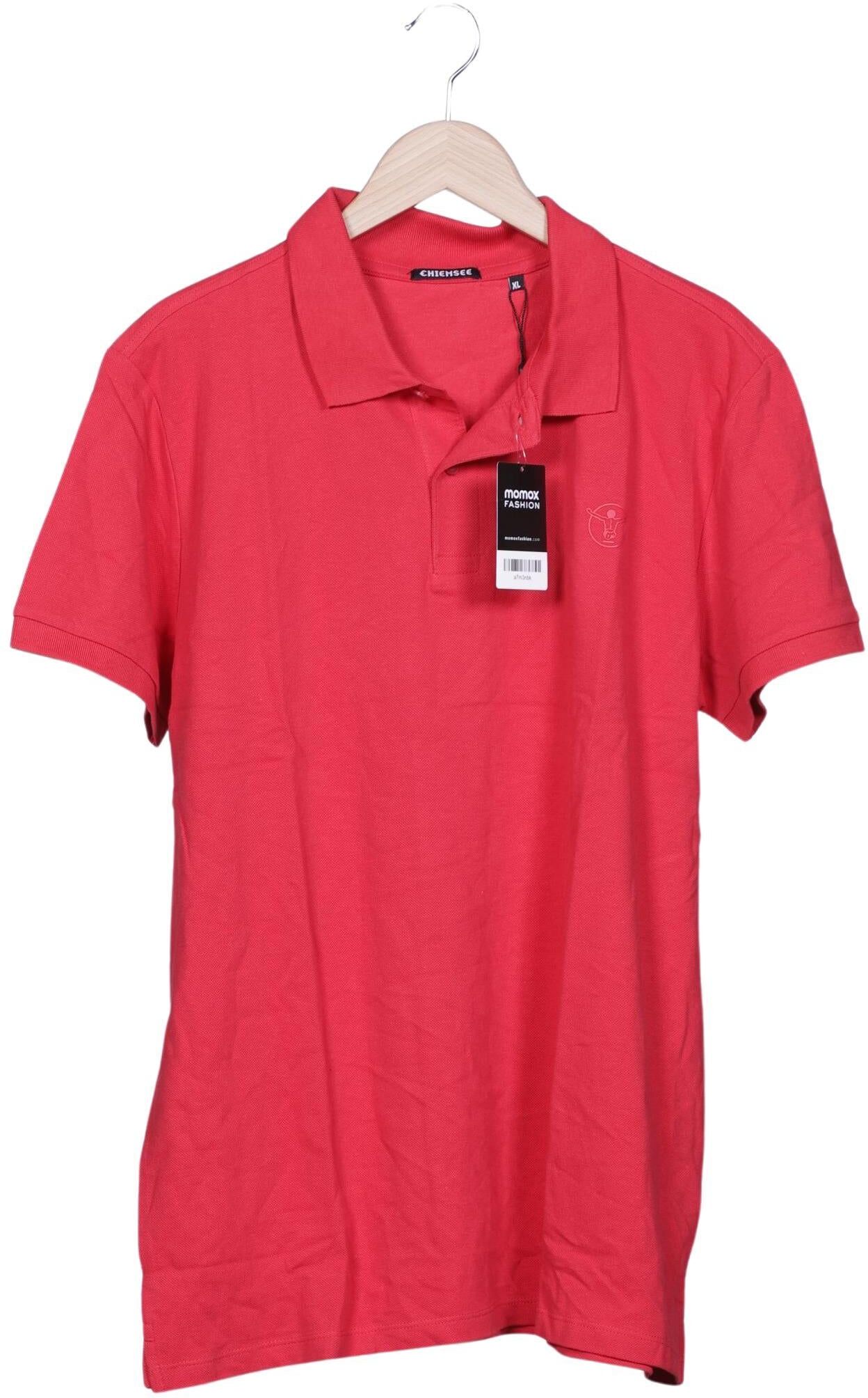 Chiemsee Herren Poloshirt, Rot, Gr. XL, Baumwolle - Second Hand