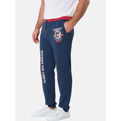 Jogginghose JAN VANDERSTORM "Jogginghose SVENNING", Herren, Gr. XXXL, blau (dunkelblau), Hosen Jogginghose