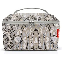 reisenthel beautycase snake sand, Necessaire, Grau, Beige