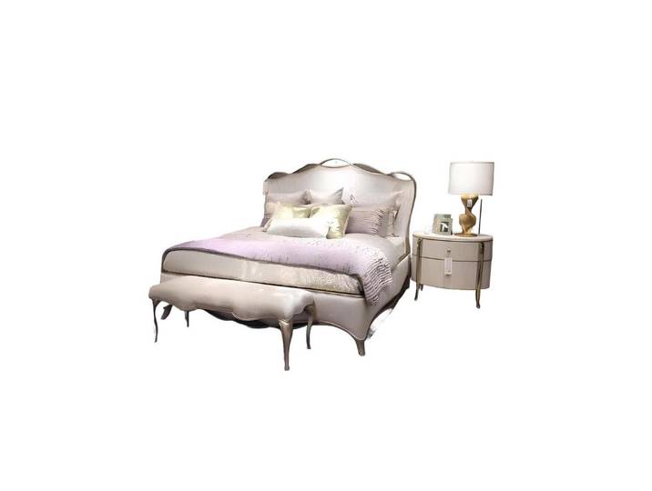 Xlmoebel Bett Luxus Doppelbett im eleganten Hotel-Design (Doppelbett, Bett), Hergestellt in Europa