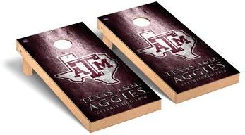 Skip's Garage Texas A&M Aggies Museum Cornhole Board Set