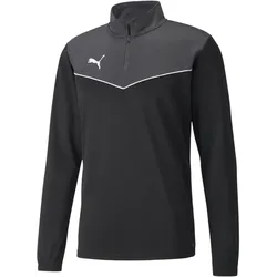 Puma, Herren, Sportshirt, Individual Rise (S), Grau, Schwarz