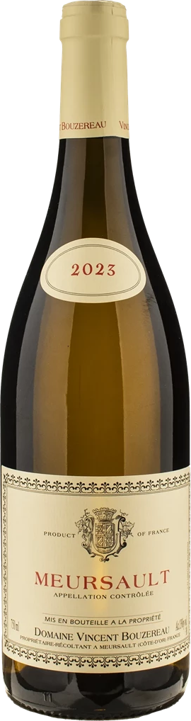 Domaine Vincent Bouzereau Domaine Bouzereau Meursault 2023