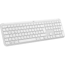 Logitech Signature Slim K950 Pale Grey - Kabellose Tastatur inkl. Logi Bolt