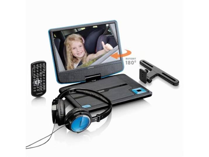 Lenco DVP-910 DVD-speler met USB, 9 inch Dvd Player DVP-910BU