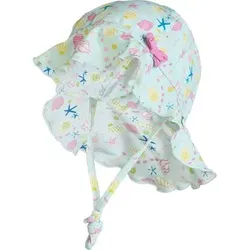 STERNTALER Bademütze mit Nackenschutz Muschel, Größe 55 in Grün Grün