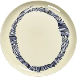 Feast Speiseteller 26,5 cm, weiß-blau