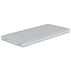 Plattform Aluminium geriffelt Plattformlänge 1860 mm
