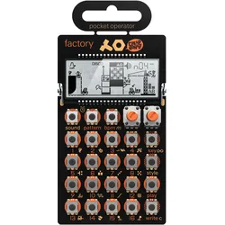Teenage Engineering Synthesizer PO-16 Factory, Synthesizer, Schwarz