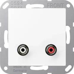 Jung Multimedia-Anschlusssystem MA A 1021 WWM MAA1021WWM