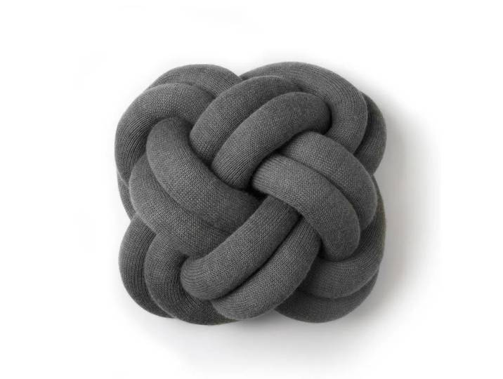 Design House Stockholm Coussin Knot gris