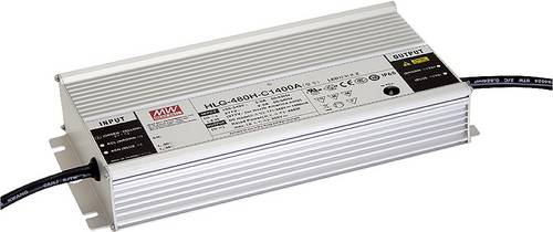 MEAN WELL LED-Treiber Konstantstrom 481W 1050 - 2100mA 114 - 229 V/DC einstellbar, nicht dimmbar, Überlastschutz, Überspannung