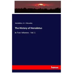 The History of Herodotus, Fachbücher von G. C. Macaulay, Herodotus