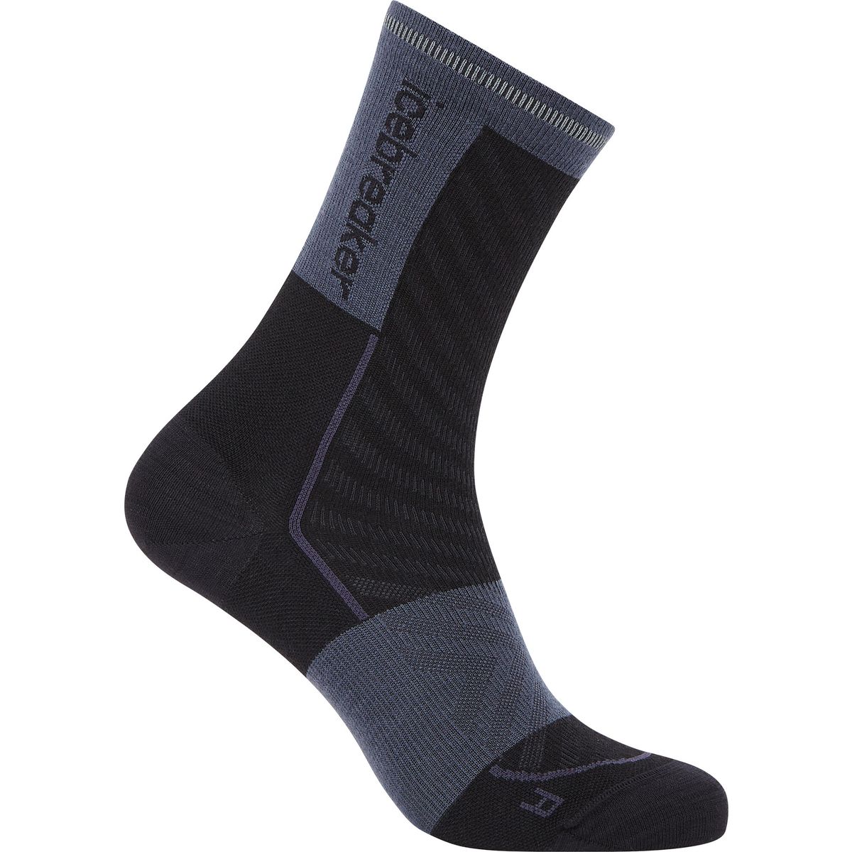 Icebreaker W Mer Run+ Ultralight Crew black/graphite (IBB58) M 0A56VMIBB58-M